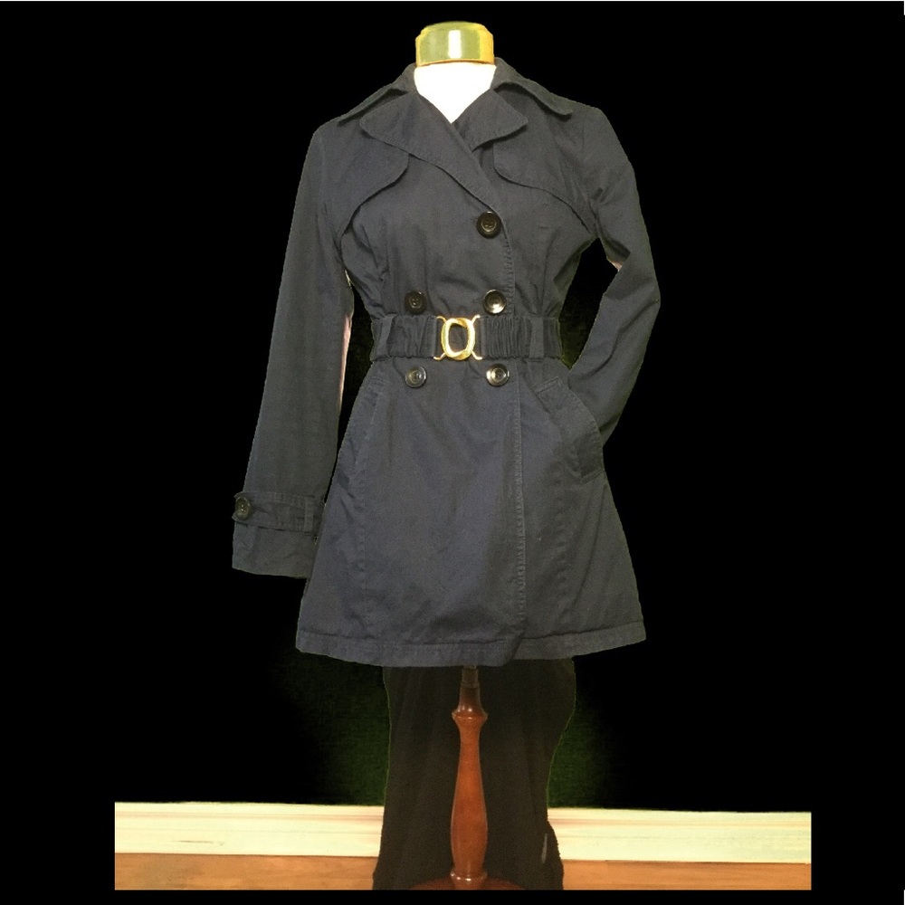 Navy Blue Fall Jacket